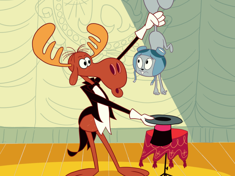 Fan Art: Rocky and&nbsp;Bullwinkle