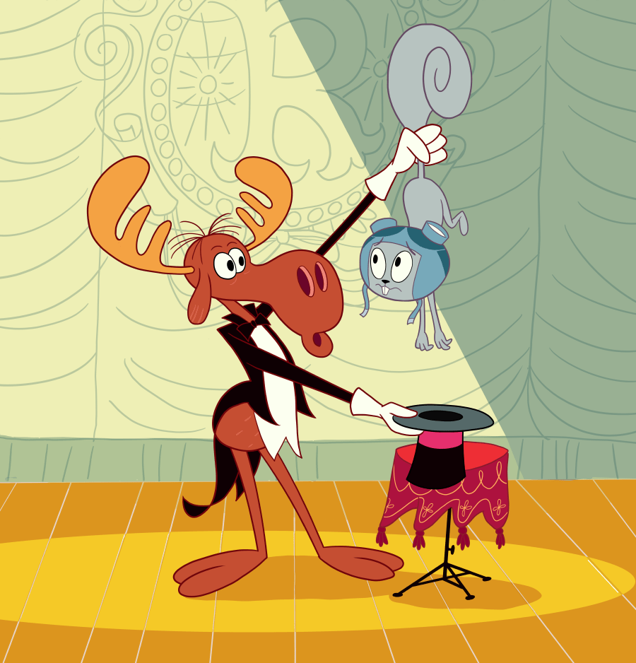 Fan Art: Rocky and&nbsp;Bullwinkle